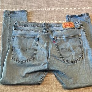 Levi’s 512 jeans.